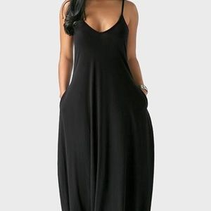 Thin Strap Floor length Maxi Dress
